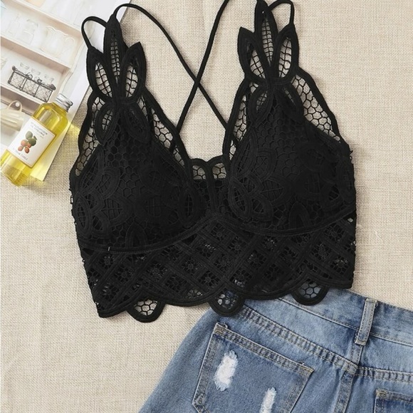 Boho Vintage Inspired
Crochet Longline Bralette - Picture 6 of 8
